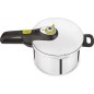 Tefal Secure 5 Neo Trykkoger Sort Grøn Sølv